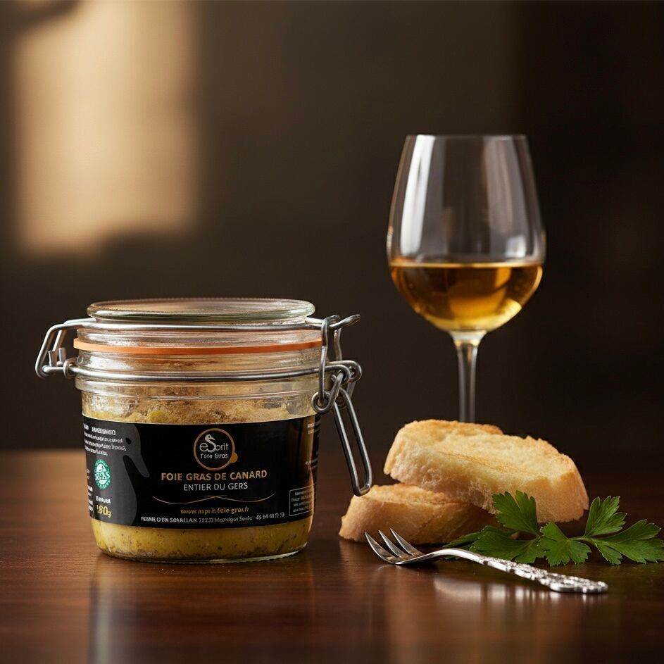 Foie gras de pato entero del Gers – 420 grs – Medalla de Bronce 2025 en el Concurso General Agrícola de París