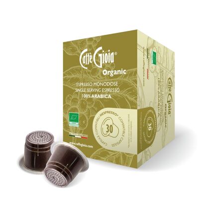 30 CÁPSULAS COMPATIBLES NESPRESSO* ARÁBICA ORGÁNICA PERÚ