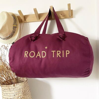 Bolsa de lona berenjena - Road Trip