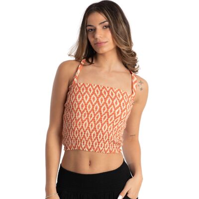 BUSTIER LONG CORAL DIAMOND