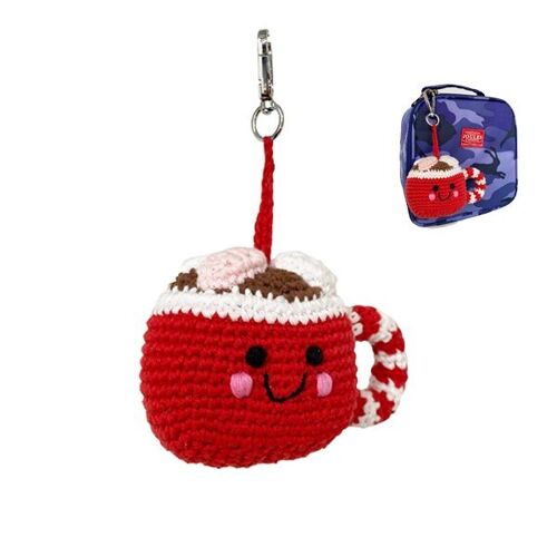 Bag charms – hot chocolate