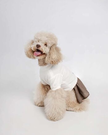 Dog Dress In Ultra Soft Cotton Gots 1