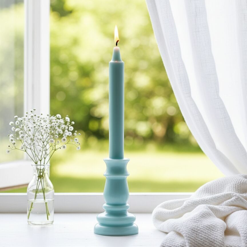 Duftkerze – Frische Wäsche (Limette, Blumenbouquet, Vanille)