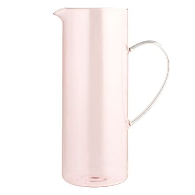 Jarra de Borosilicato Rosa Claro 1,25 Lt