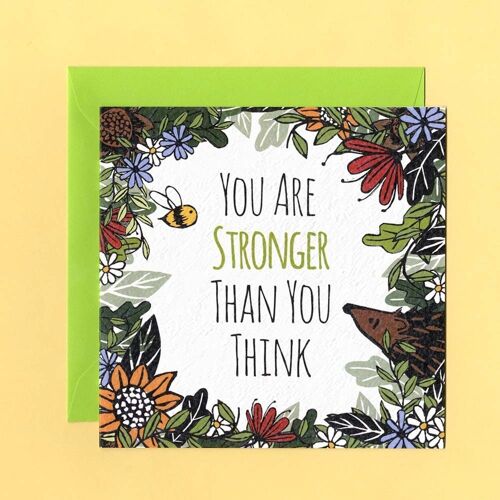 You are stronger than you think