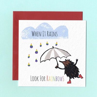 When it rains look for rainbows