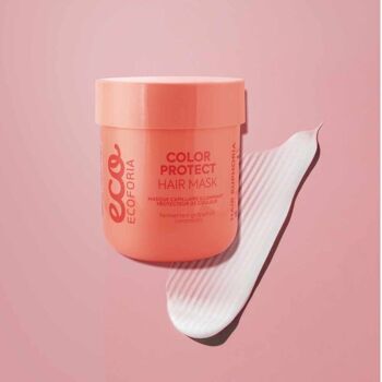 Masque protection cheveux coloré - Ecoforia 2