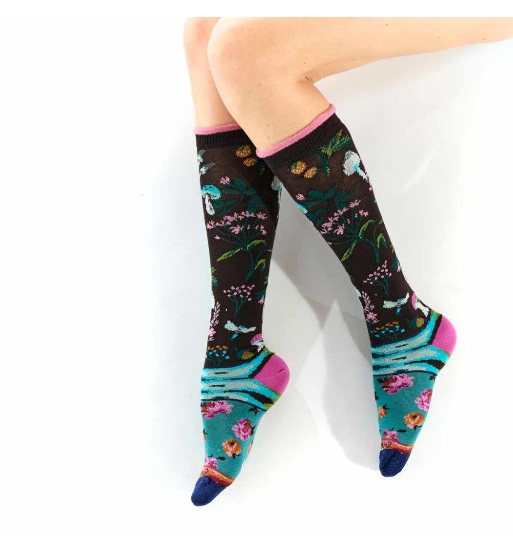 Calza alta Foret - cotone