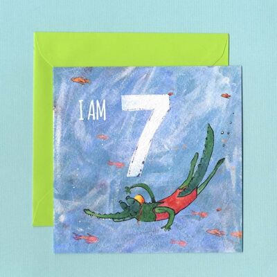 I am 7 (swimming)