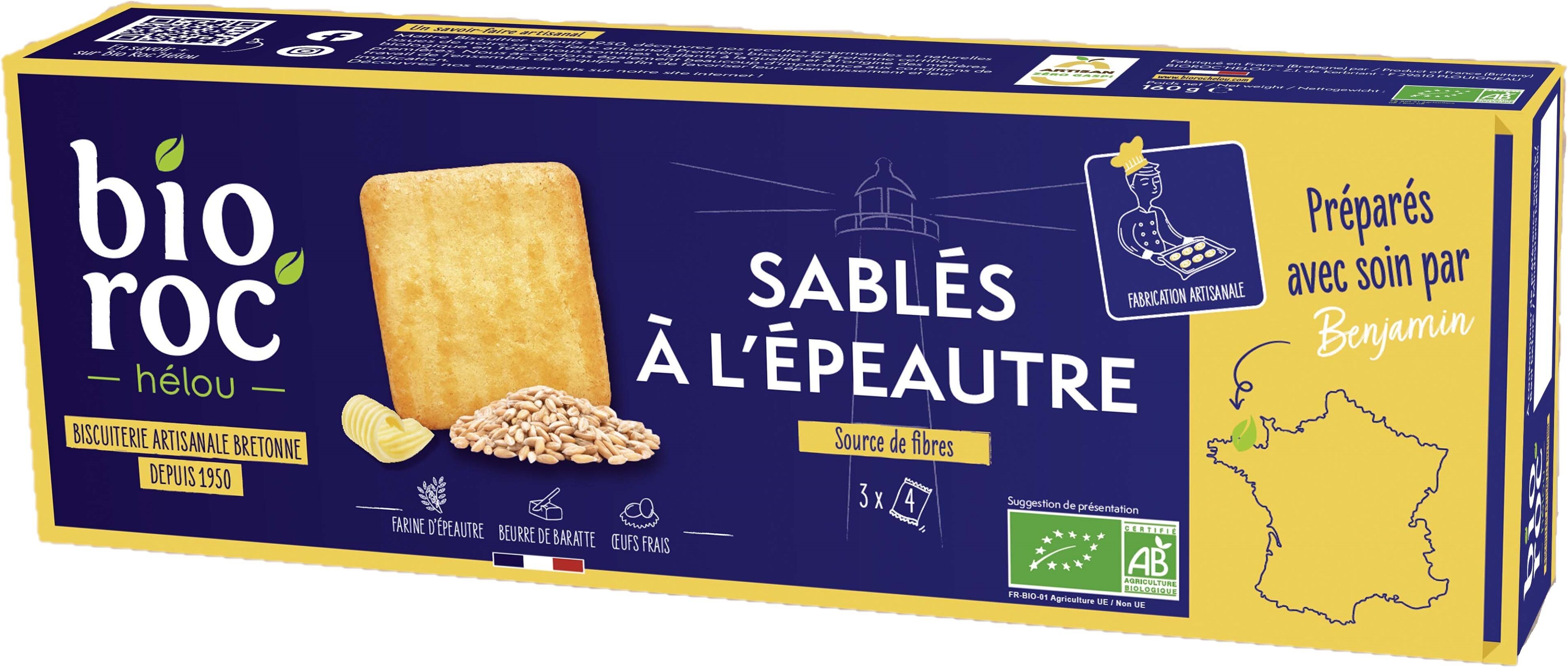 GALLETAS CORTAS - ESPELTA AB - 160G
