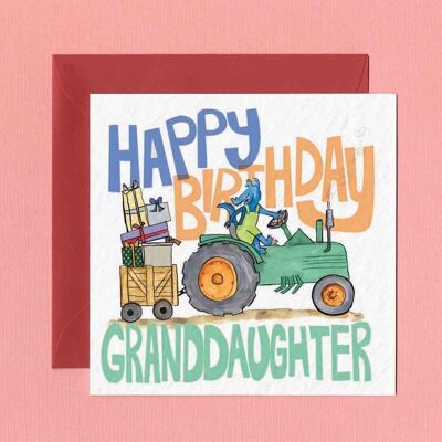 Tractor granddaughter