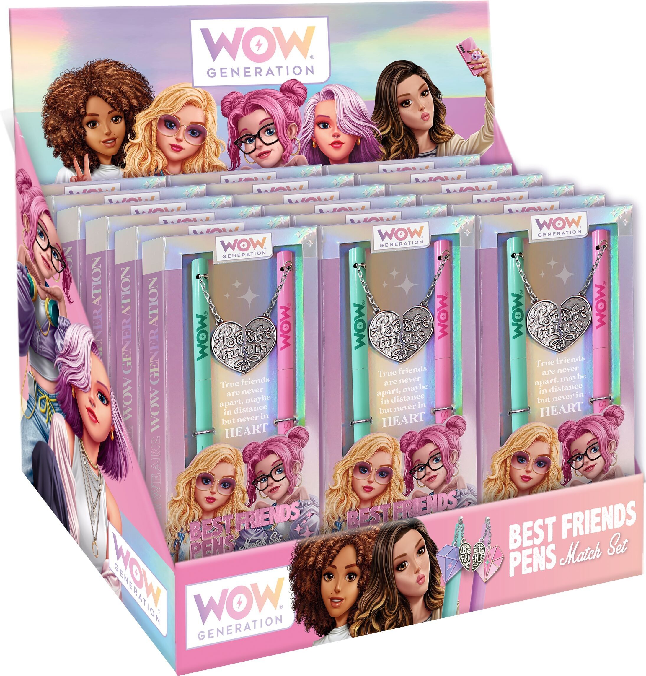 Jeu de 2 Stylos BFF - WOW GENERATION