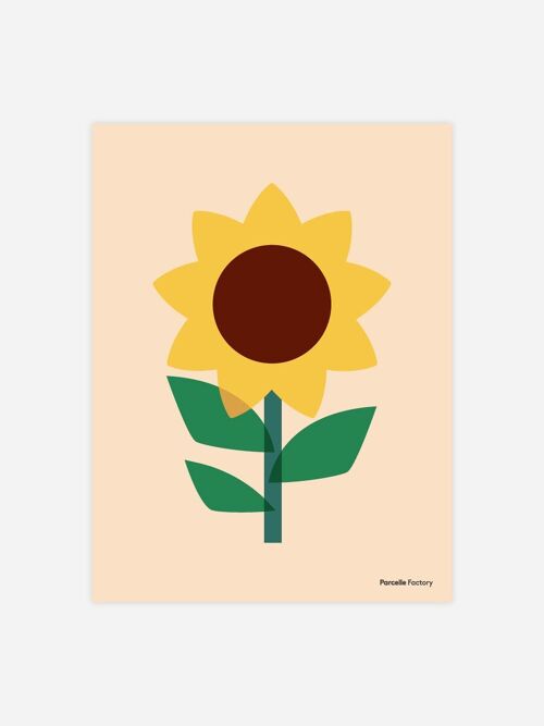 Affiche - Tournesol