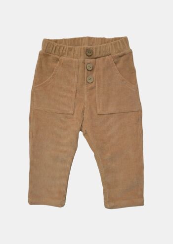 Pantalon en velours côtelé 100% coton 1