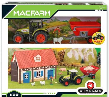 Coffret de ferme à assembler avec son tracteur Class - Dès 3 ans - STARLUX - 802080 5