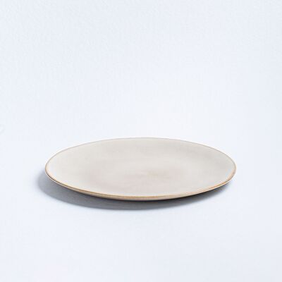 Assiette plate en grès cérame Terra 28 cm