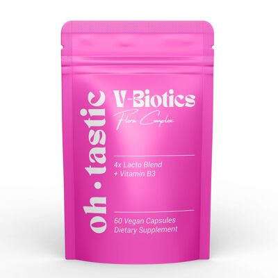 V-Biotics Probiotici vaginali - batteri lattici per la zona intima di ohtastic