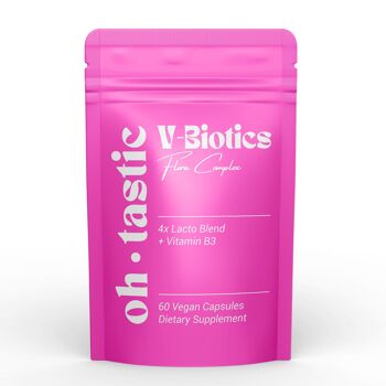 V-Biotics Vaginal Probiotics - bactéries lactiques pour la zone intime d'ohtastic 1