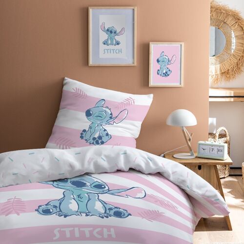 Parure de lit Disney Home Stitch Stripe