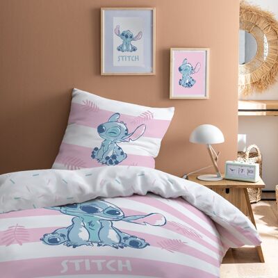 Set biancheria da letto a righe Disney Home Stitch