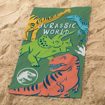 Drap de plage Jurassic World Quatro Kaki 2
