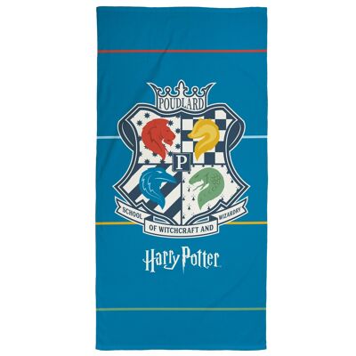 Toalla de playa con escudo de armas de Harry Potter WB