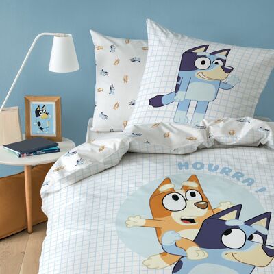 Juego de cama Bluey Hurra