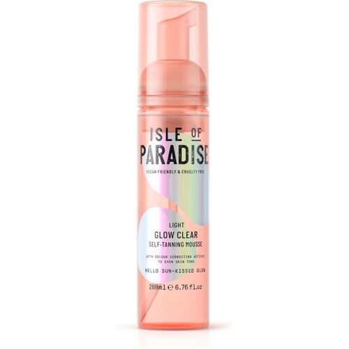 Isle of Paradise Light Glow Clear Self Tanning Mousse | 200ml