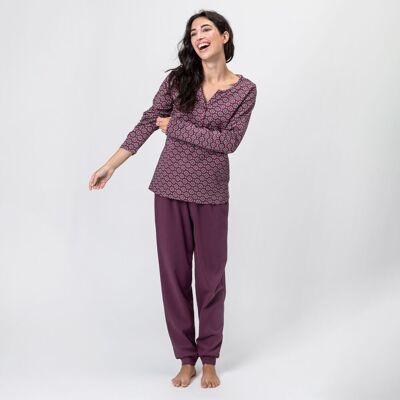 Pyjama Suzani en coton biologique Produit équitable