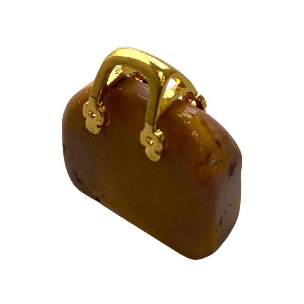 Mini borsette in cristallo, 2-2.5 cm, diaspro mookaite