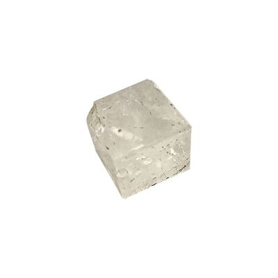 Cubos de cristal, 1,5-2 cm, cuarzo transparente