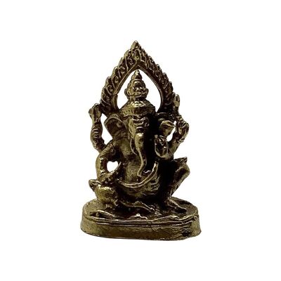 Statuetta in miniatura in ottone, disegno n. 037