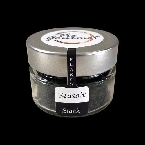 Culinary Salt, Sea Salt Black Flakes, 100g