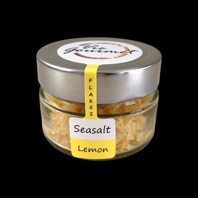 Sale culinario, scaglie di limone e sale marino, 100 g