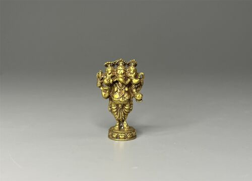 Miniature Brass Figurine, Design #128