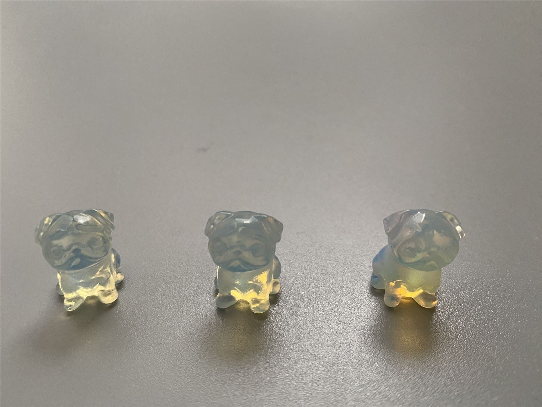 Mini carlino opalite, 1,5 x 1 cm