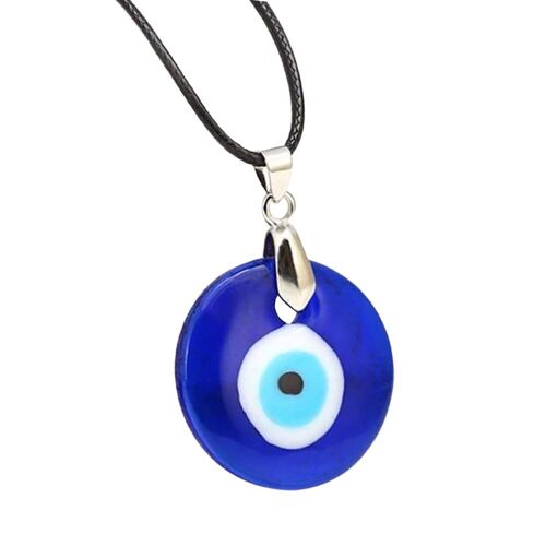 Evil Eye Pendant, Round