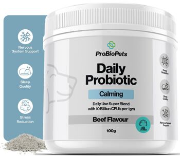 Probiotique apaisant pour animaux de compagnie 2