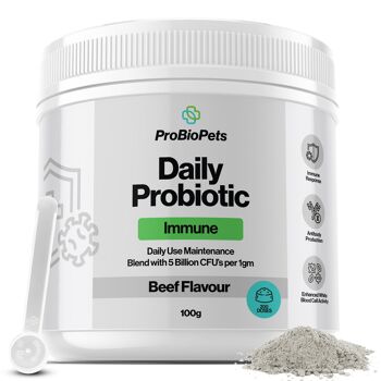 Probiotique immunitaire pour animaux de compagnie 12