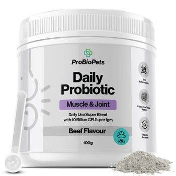 Probiotique musculaire et articulaire pour animaux de compagnie 1