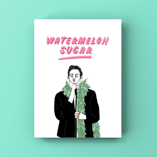 Watermelon Sugar Print (A4)