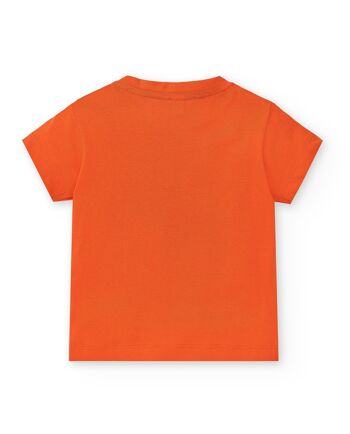 T-shirt enfant en tricot rouge Salty Air - 11369434 2