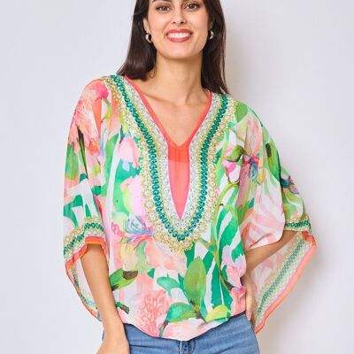 TOP ESTAMPADO STRASS 5396