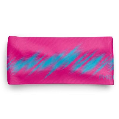 Halftone Waves Fascia sportiva rosa