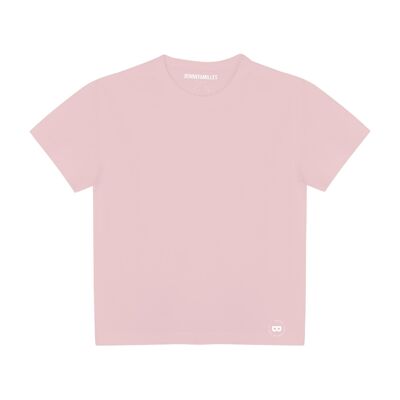 T-shirt enfant bio | l'uni | rose bubble-gum