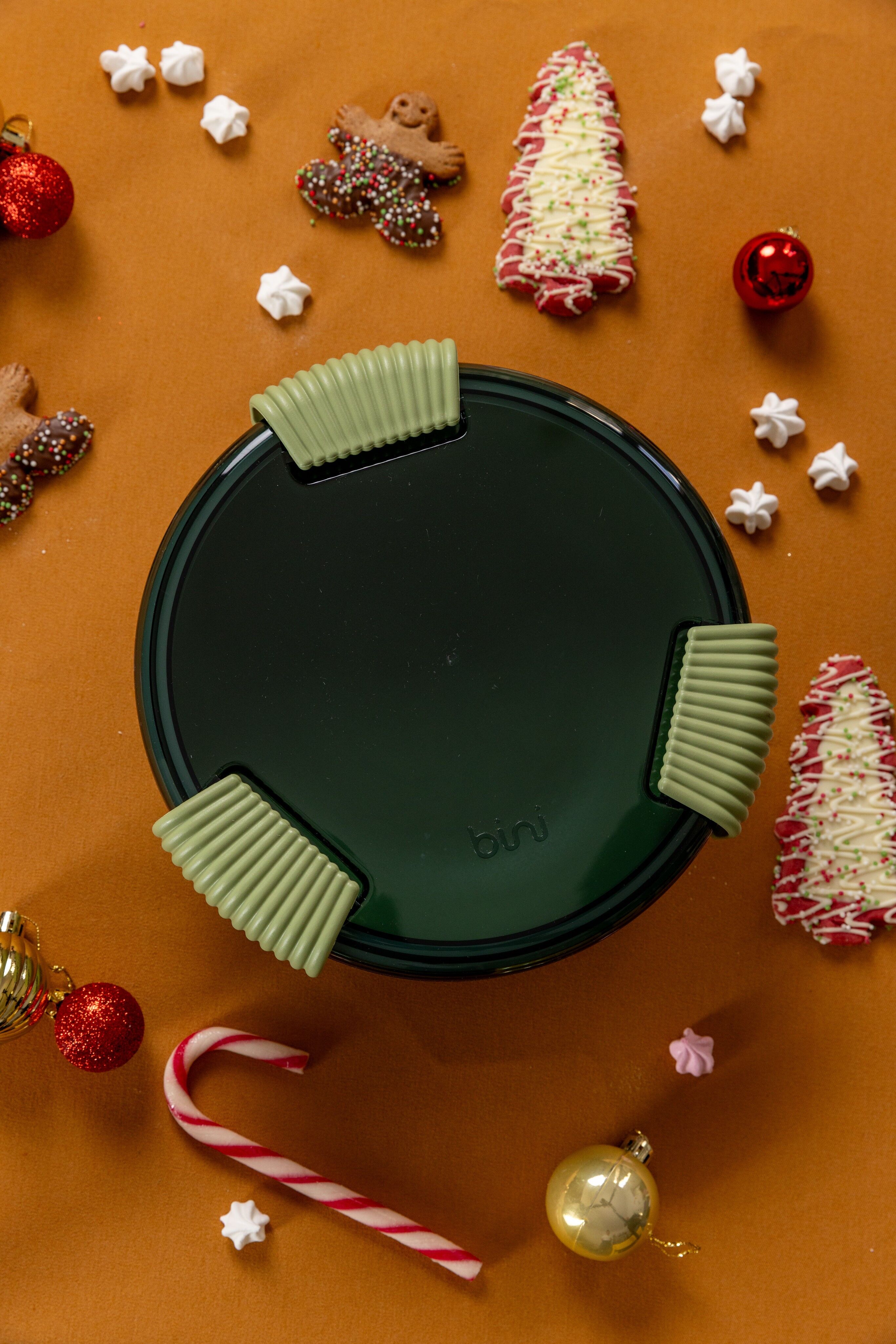 Portapranzo verde oliva - Collezione Bini Signature