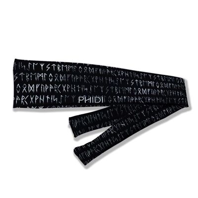 Fascia sportiva per cravatta con rune vichinghe