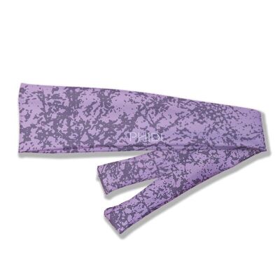 Grunge rosa Sport-Krawatten-Stirnband