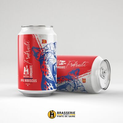 Chinquante IPA Hibiscus "Fraternidad" 5° - Lata 33cl