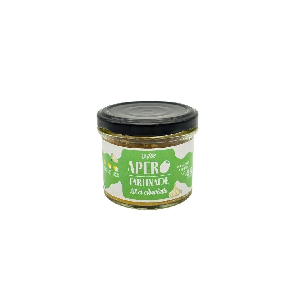 Crema spalmabile all'aglio ed erba cipollina